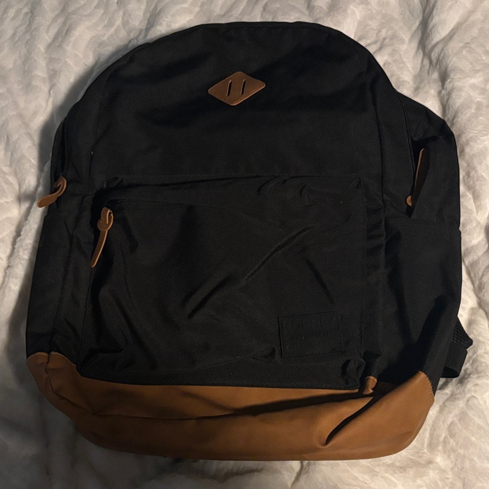Black and Tan Men's Backpack